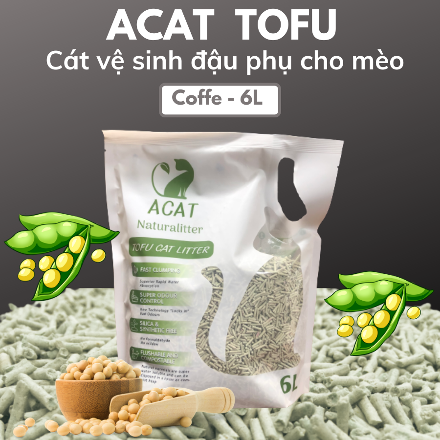 Cát Đậu Nành ACAT TOFU 6L