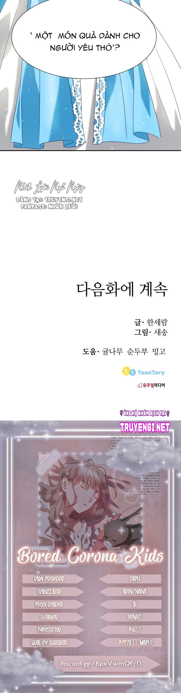 công chúa giả mạo và chú thỏ con chapter 10 12