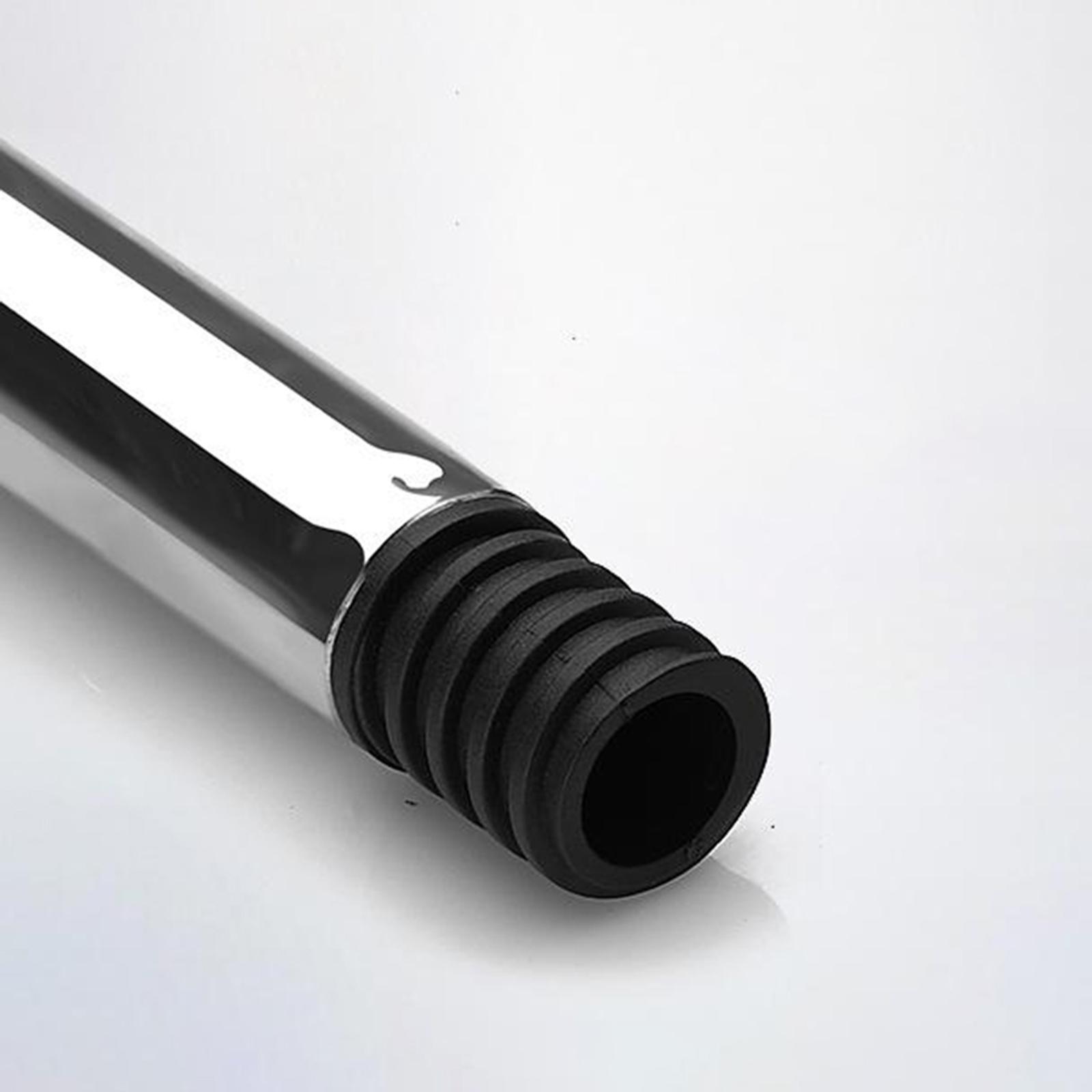 2xRod Rail Spring Extendable Telescopic Tension Curtain Pole 90-160cm