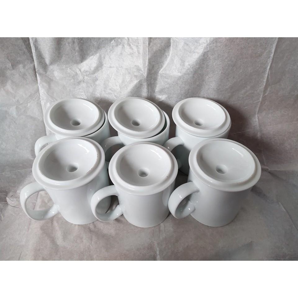 Combo 6 cốc siêu trắng 330 ml