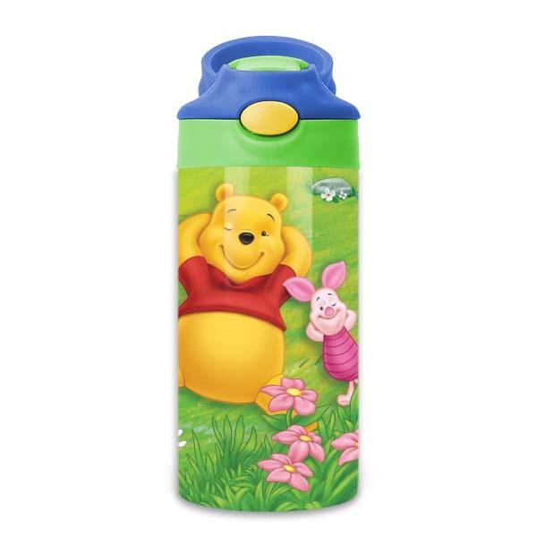 Bình Giữ Nhiệt Trẻ Em Hình Gấu Pooh - Tỉ Mỉ Studio - Mã 1407KT04