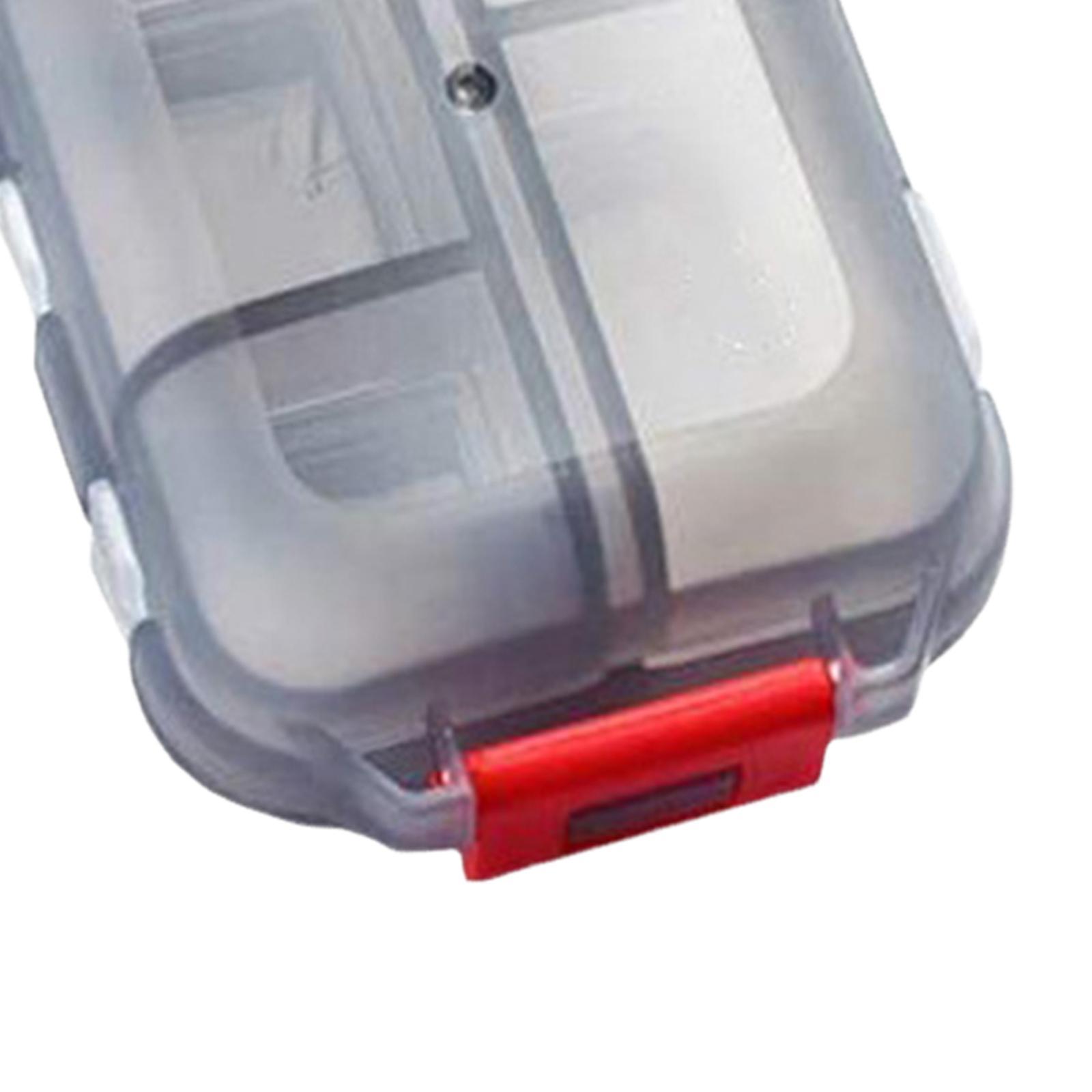 Travel  Organizer/  Container Holder / Reminder Case/ 10 Grids Portable  Case Small  Box for Daily  Tablet