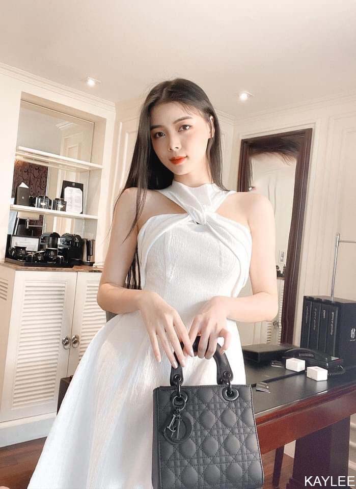 NAPUBEE Đầm Maxi Xoắn Ngực Thiết Kế Dự Tiệc Cao Cấp KAYLEE DRESS