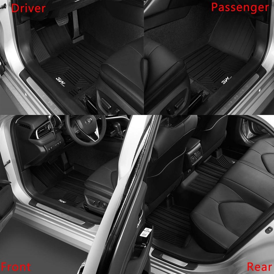 Thảm lót sàn ô tô TOYOTA NEW CAMRY 2019- đến nay Chất liệu TPE, thiết kế sang trọng tinh xảo thương hiệu Macsim 3w