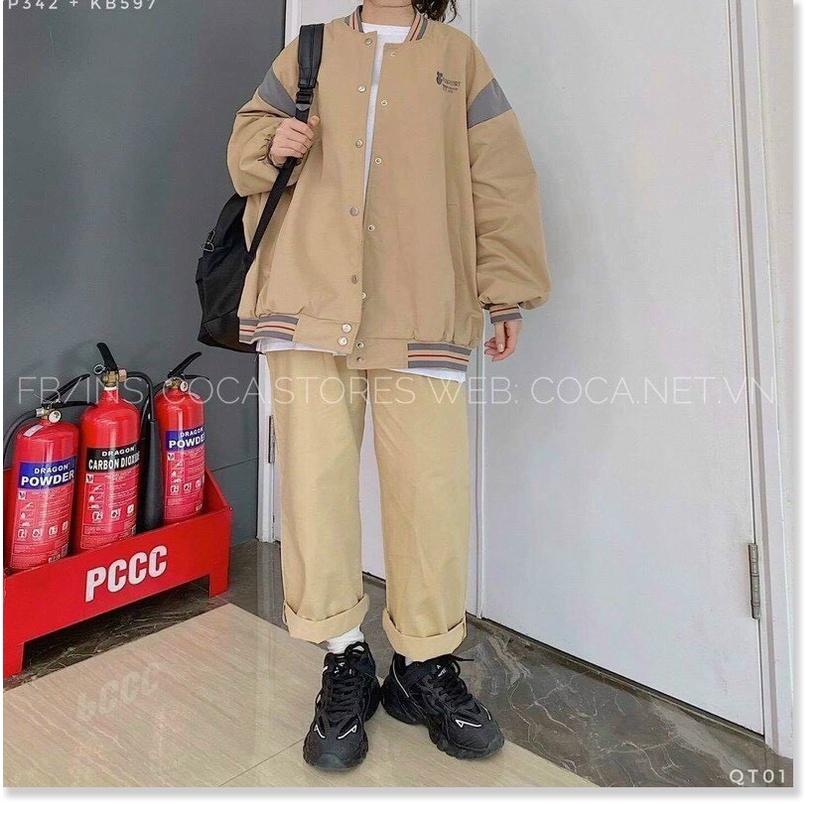 Áo khoác dù bomber 2 lớp cực hot form rộng , hot trend hè 2021 KME FASHION