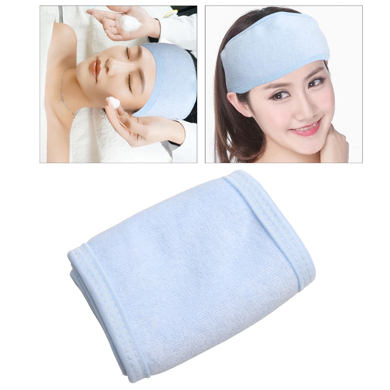 2pcs SPA Facial Headband Adjustable Head Band Washing Women Make up Bath