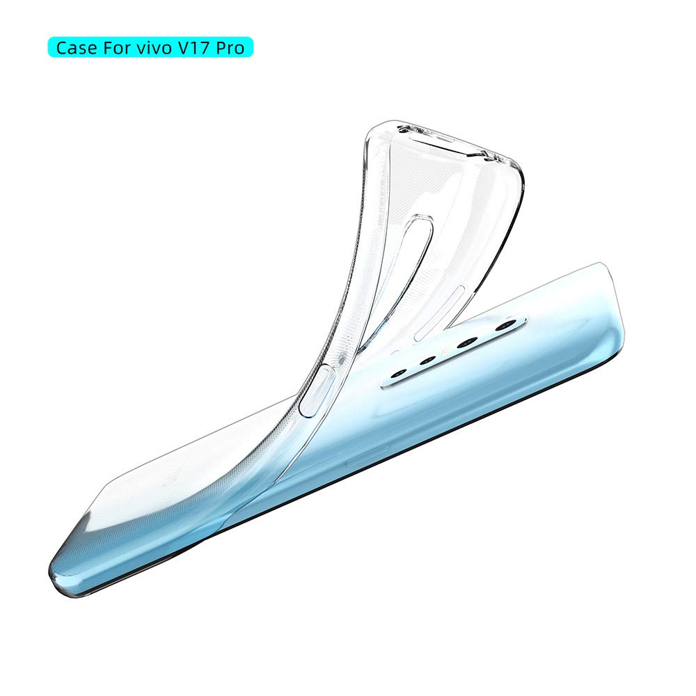 Ốp lưng silicon dẻo trong suốt cao cấp cho ViVo V17 Pro