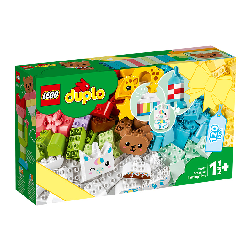 Đồ Chơi Lắp Ráp LEGO DUPLO Bộ Gạch Duplo Sáng Tạo Cho Bé 10978 (120 chi tiết)