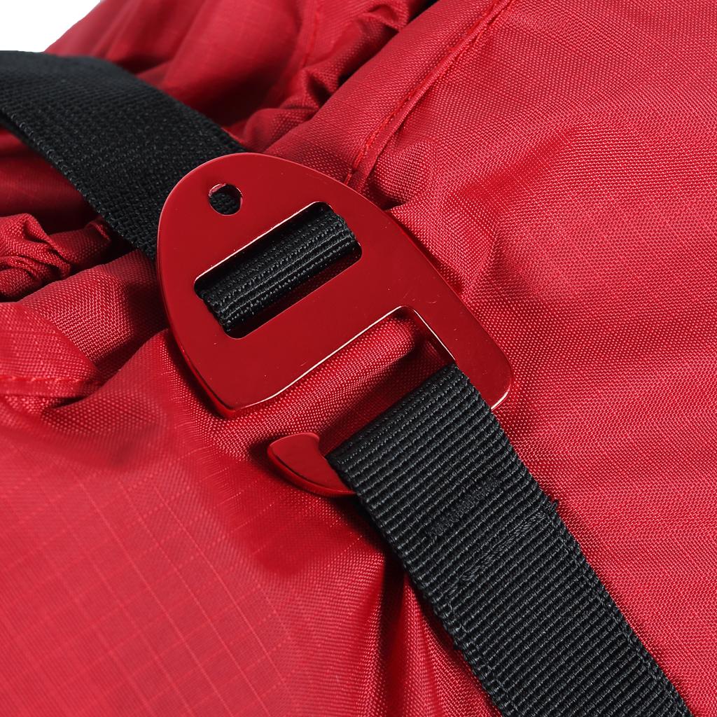 2PC Folding Rock Climbing Rope Bag with Ground Sheet, Shoulder Straps and Buckle