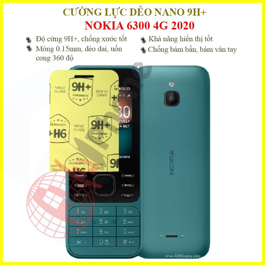 Dán cường lực dẻo nano dành cho  Nokia 6300 4G 2020