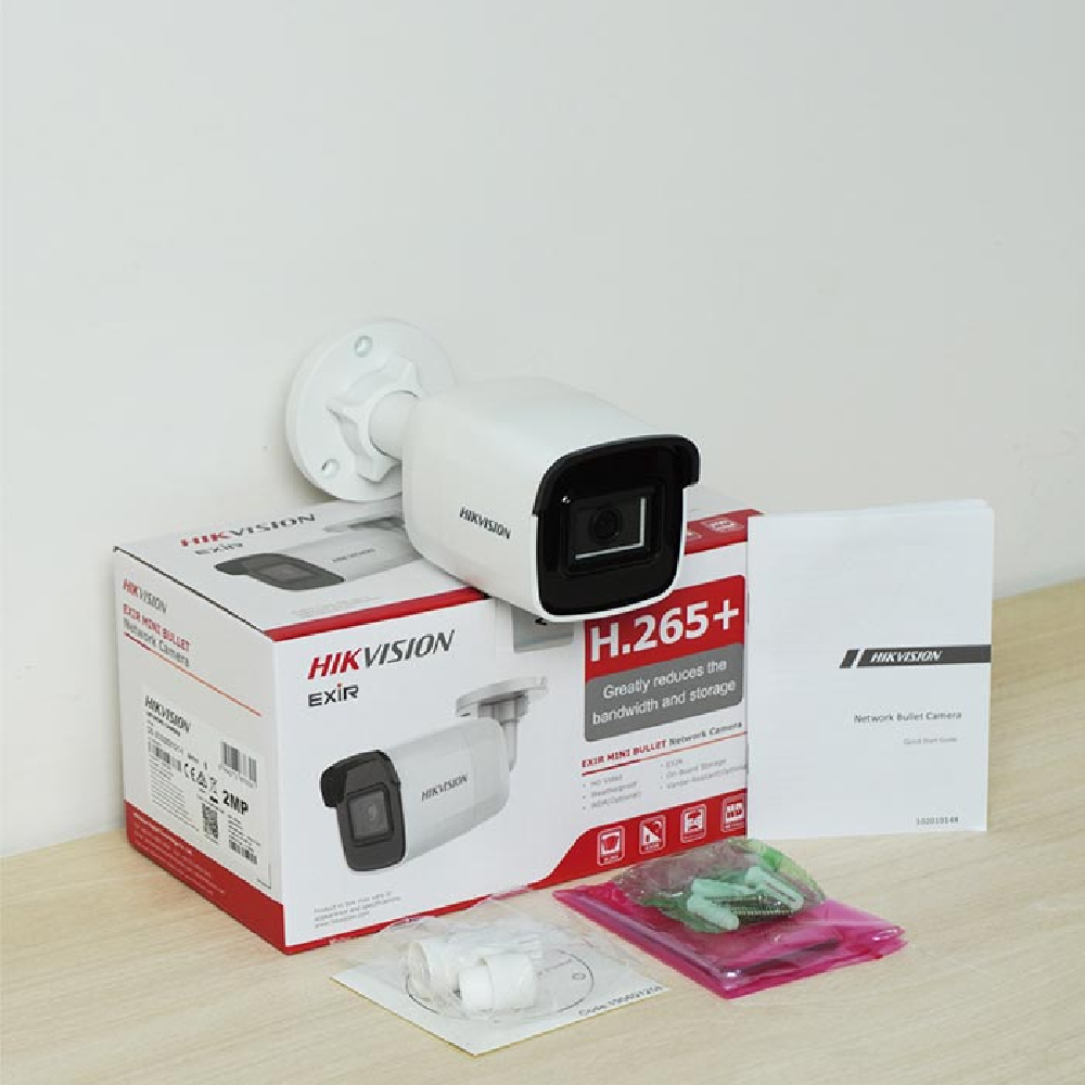 Camera IP hồng ngoại 2.0 Megapixel HIKVISION DS-2CD2021G1-I - Hàng Chính Hãng