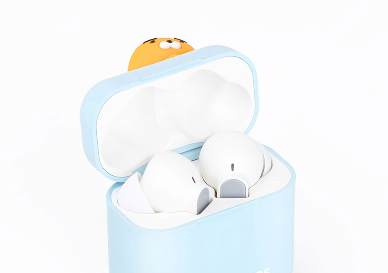 Tai Nghe Không Dây Bluetooth K1 Earbuds Ryan & Apeach KAKAO FRIENDS - Hàng chính hãng