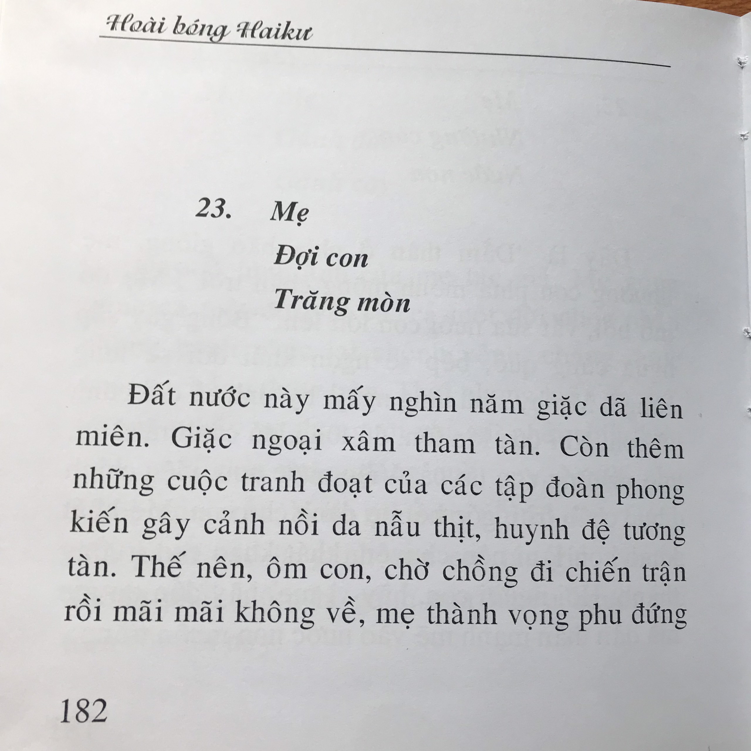 Hoài Bóng Haiku - thơ cổ Nhật Bản của Nguyễn Tiến Minh