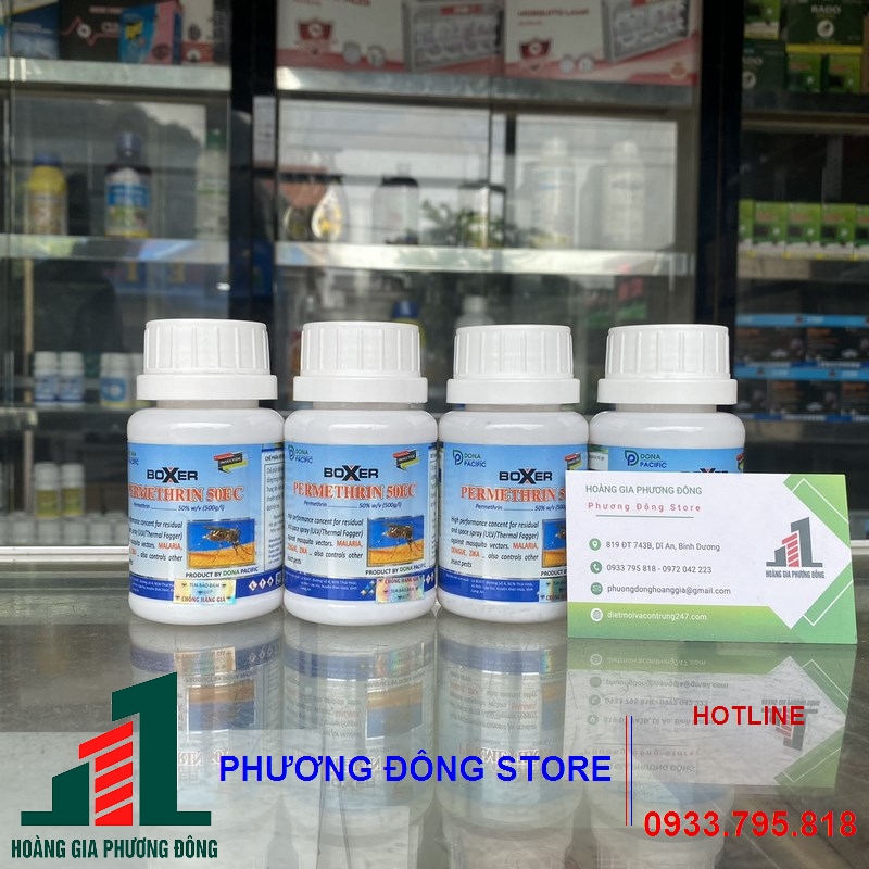 Thuốc diệt muỗi Boxer Permethrin 50 EC_ chai 100ml