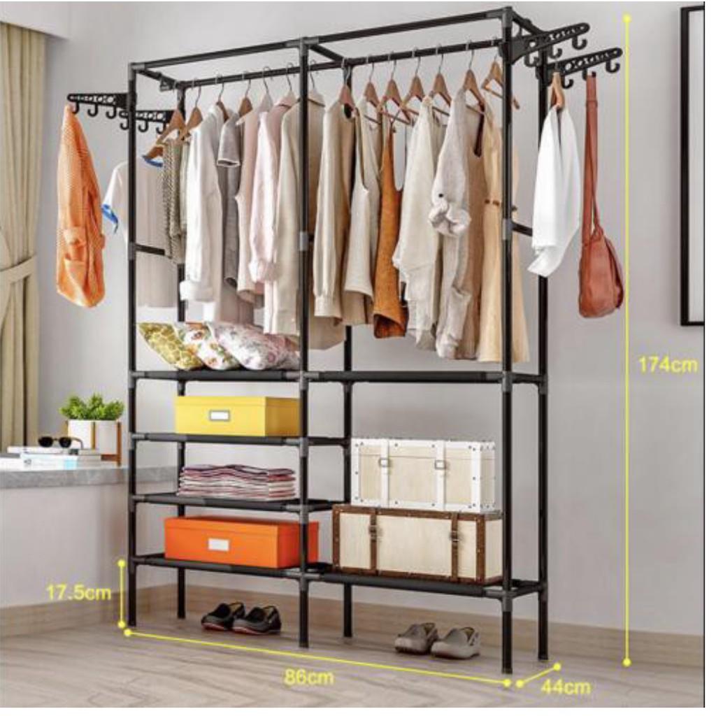 Kệ treo quần áo Simple Hanger Japan (86x44x175)cm