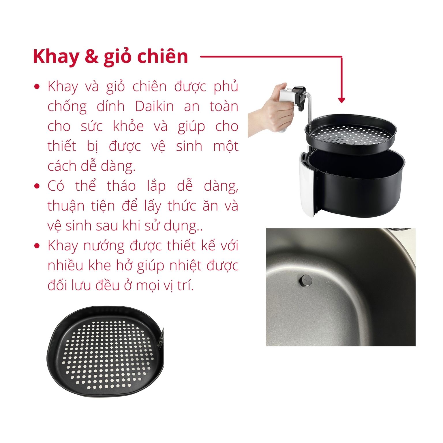 Nồi chiên không dầu cơ dung tích 7 Lít Smartcook AFS-3941 - Hàng chính hãng