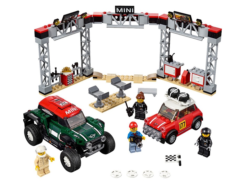 Đồ chơi lắp ráp Lego Speed Champions 75894 - Đội Xe Mini Cooper 2018