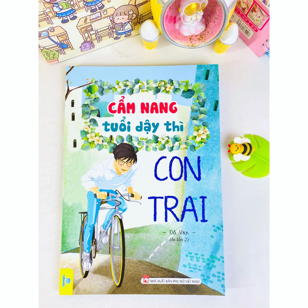 Sách - Combo 2 cuốn Cẩm Nang Tuổi Dậy Thì Con Trai và Con Trai Cha Mẹ Có Nhiều Điều Muốn Nói Với Con - ndbooks