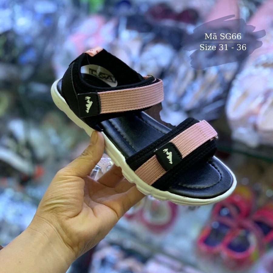 Dép quai hậu bé gái Urban sandal dáng thể thao siêu nhẹ, kháng khuẩn, mang êm phù hợp cho trẻ em 6 - 12 tuổi SG66