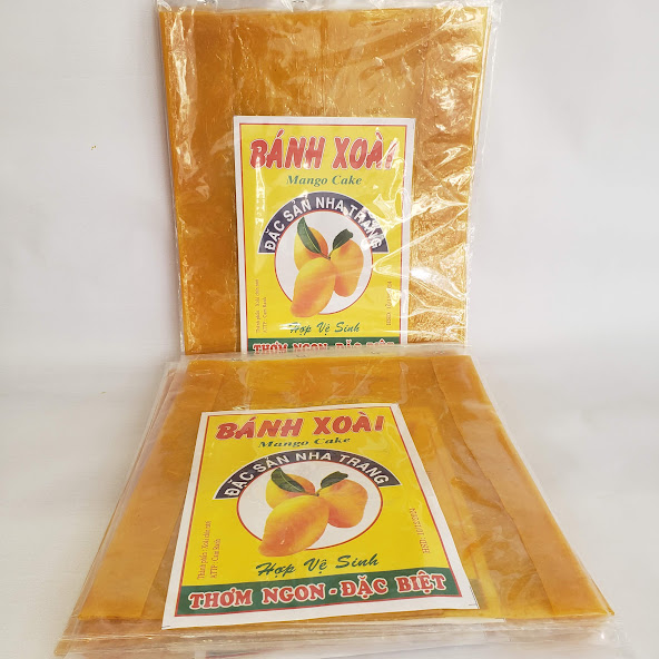 Đặc Sản Nha Trang - Bánh Xoài Nha Trang, Loại Vàng Dẻo, Bánh Hình Vuông Có Thêm Mạch Nha, Thơm Thơm - Seavy Gói 200g
