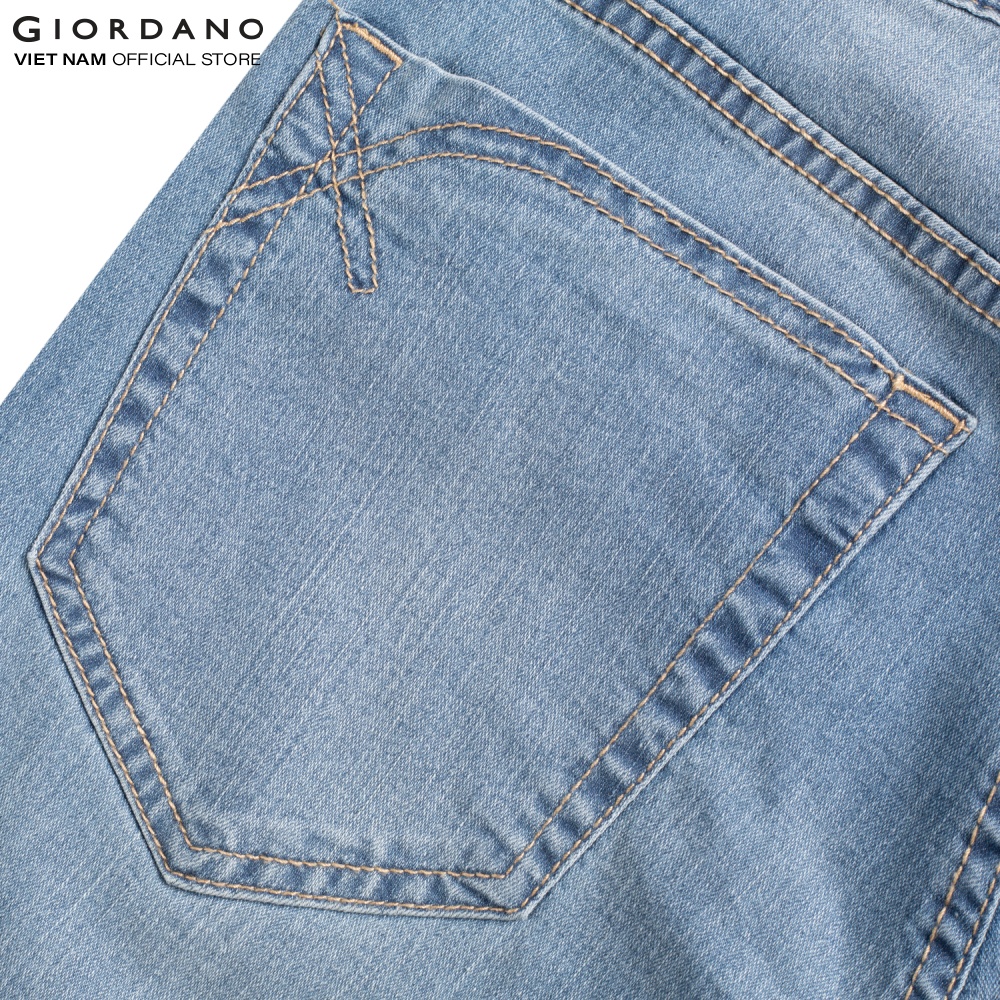 Quần Jeans Dài Nam Regular Taper Giordano 01112008