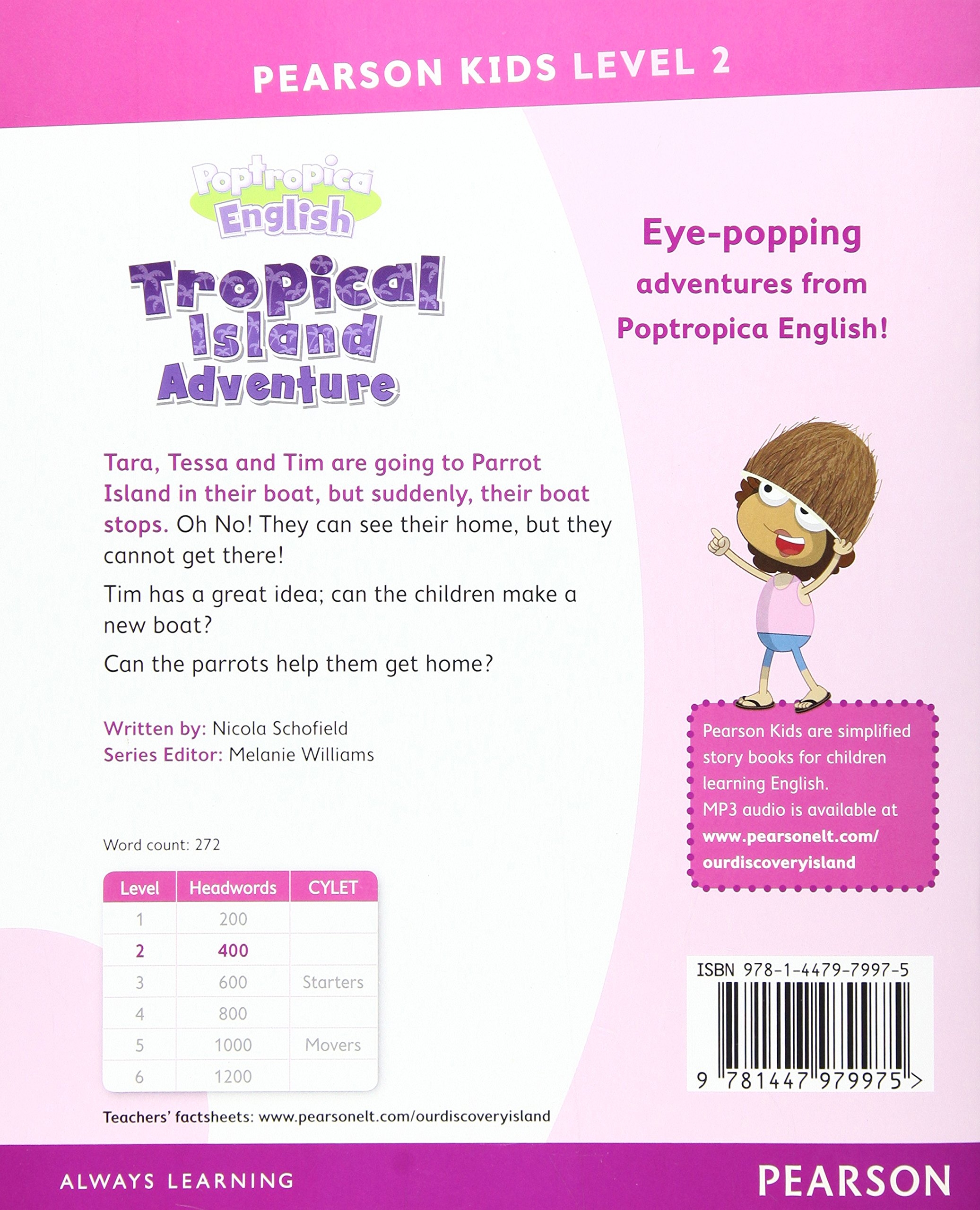 Level 2: Poptropica English Tropical Island Adventure (Pearson English Kids Readers)