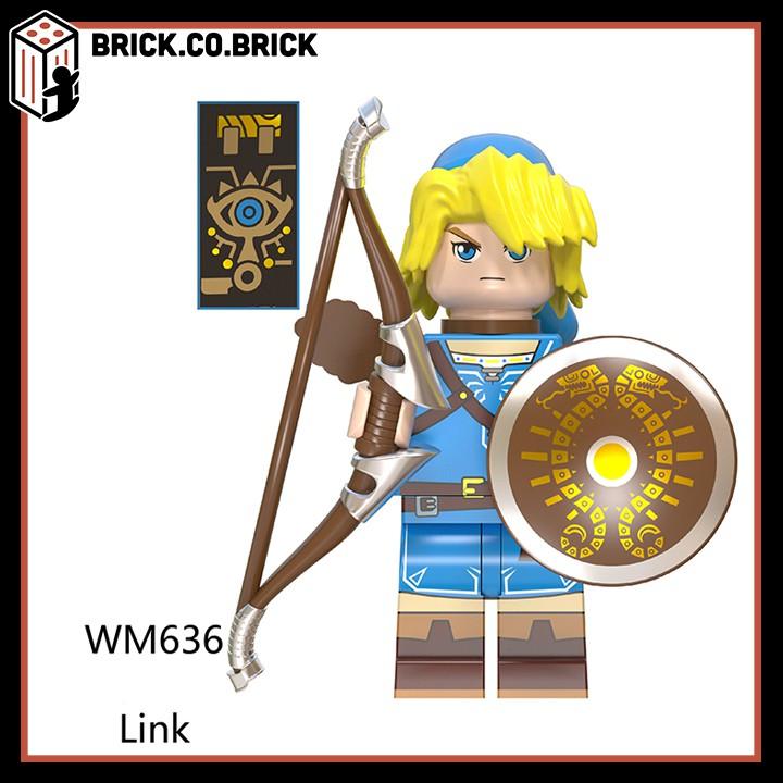 Lắp ráp Đồ chơi minifig Mô hình Nhân vật Link trong Game the Legend of Zelda WM6053