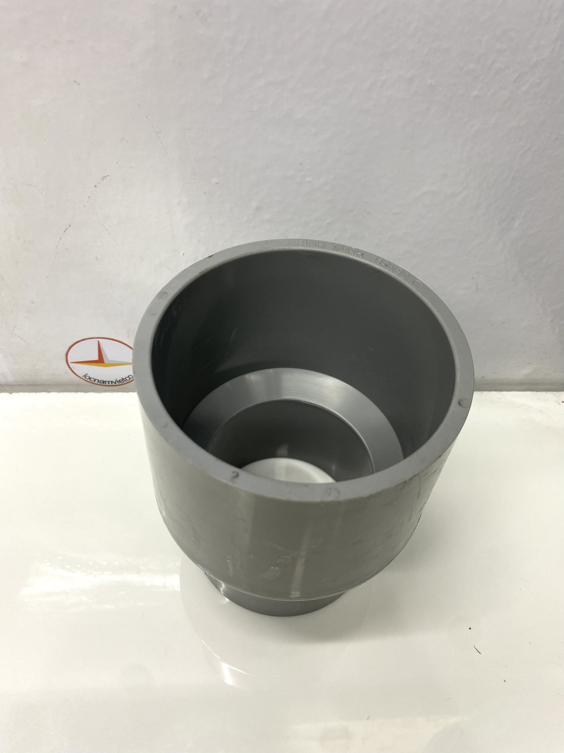 Nối giảm 114 x 90 dày nhựa PVC Bình Minh _N114x90