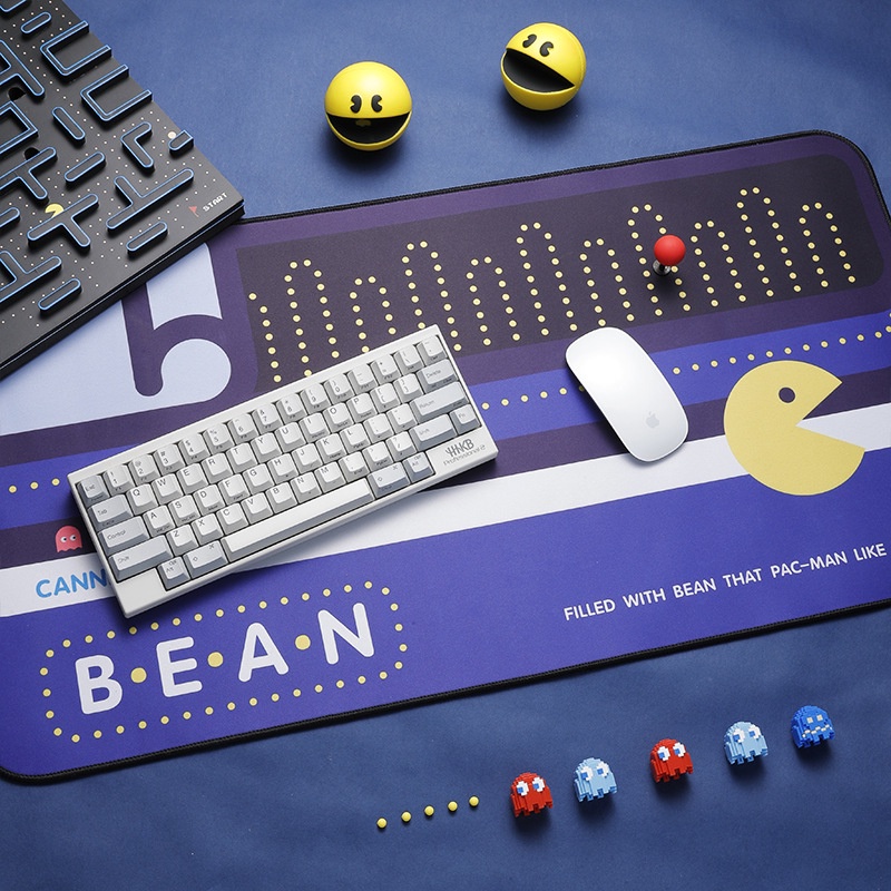 Miếng Lót Chuột Và Kê Tay Bàn Phím Kai Hình In 3D Doremon Mario PacMan_ Hàng Chính Hãng