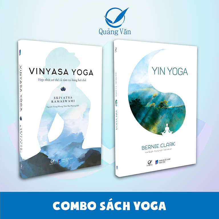 Sách Combo 2 quyển Yoga ( Yin Yoga + Vinyasa Yoga)