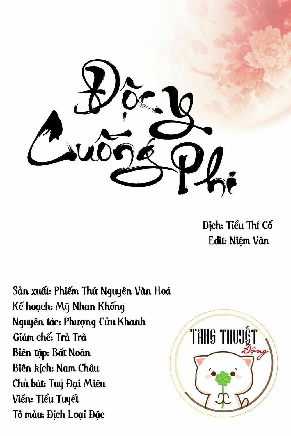 độc y cuồng phi chapter 0 26