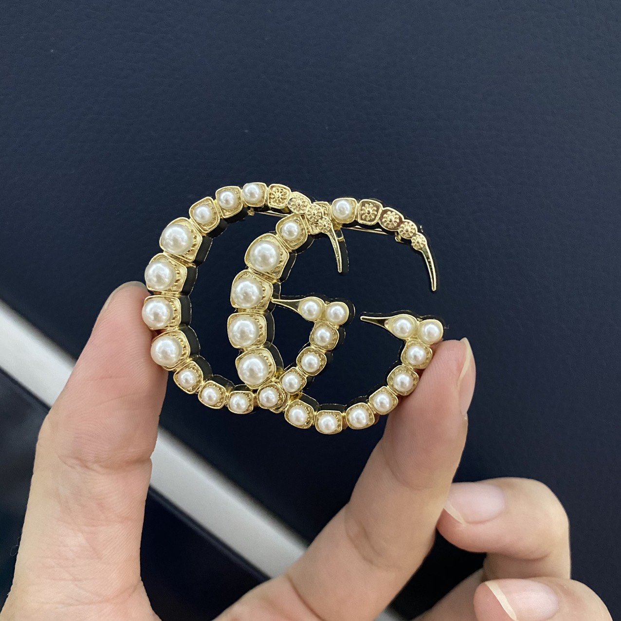 Hoa cài áo trâm cài G03 đính ngọc dễ thương