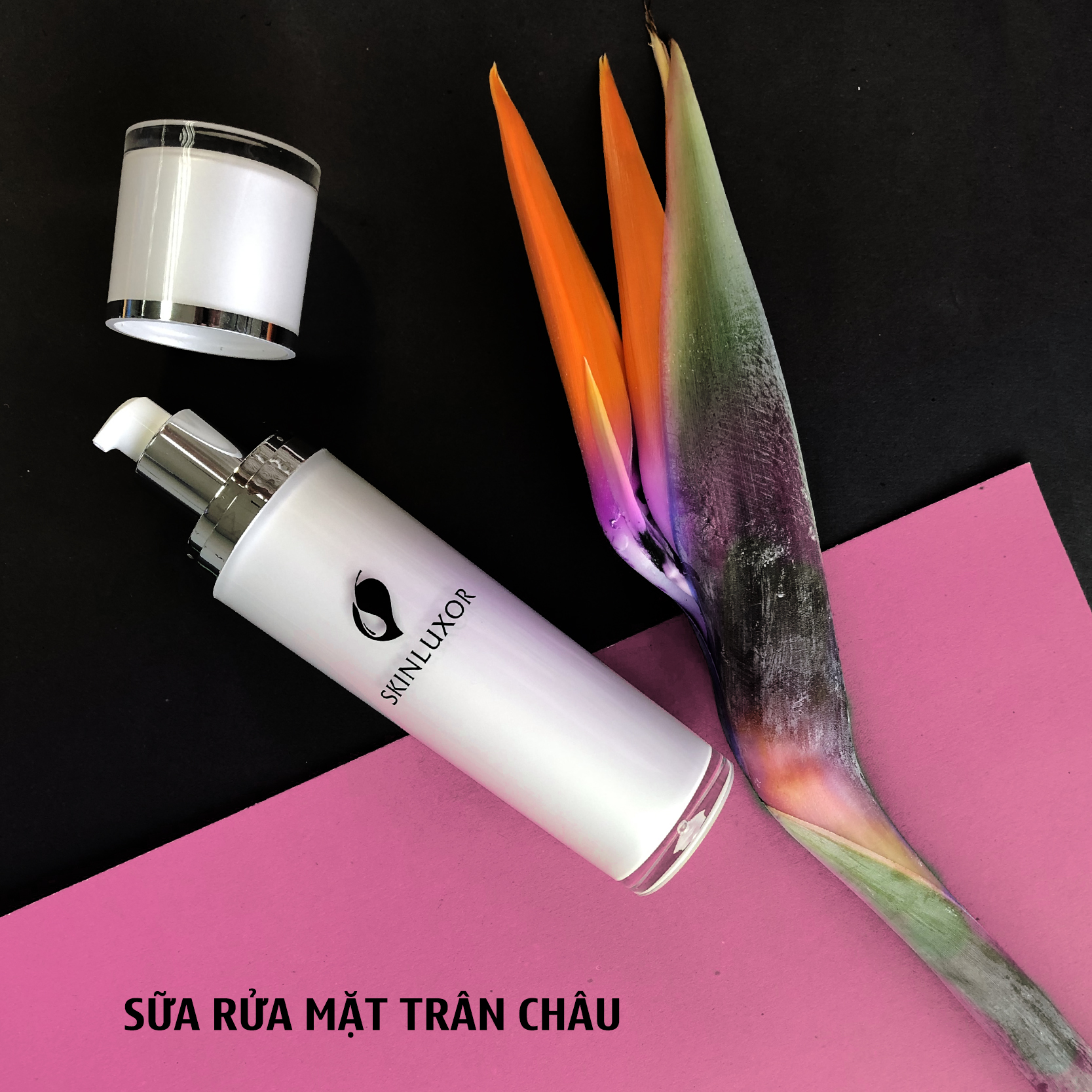 SỮA RỬA MẶT TRÂN CHÂU SKINLUXOR CLEANSING MILK (HYDROLYZED PEARL) 120ml