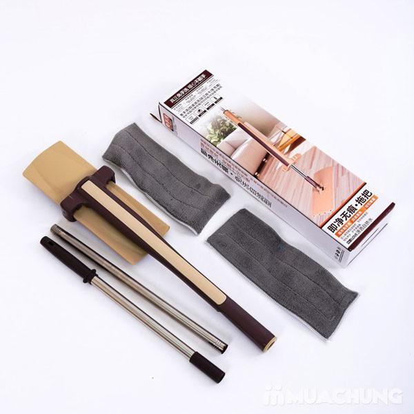 Cây Lau Nhà Tự Vắt Thông Minh 360 Tặng Kèm 1 Tạp Dề Nấu Ăn Nhà Bếp - Hàng Chất Lượng