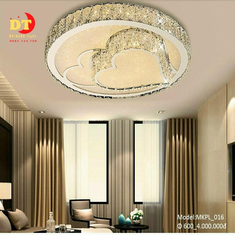 Đèn mâm ốp trần phòng khách bàn ăn căn hộ HTLQ pl