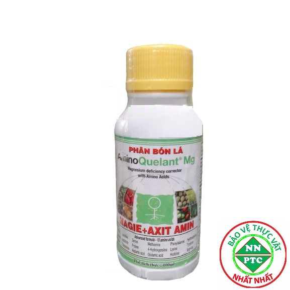 Phân bón lá Growmore AminoQuelant Mg 100ml Cung cấp Magiê