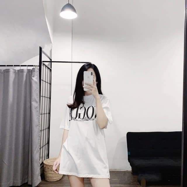 Áo Thun Tay Lỡ Form Rộng Giấu Quần, Form Unisex Nam Nữ Mặc Cặp , Freesize 40-70kg, Cotton 100%, Mã SP0002
