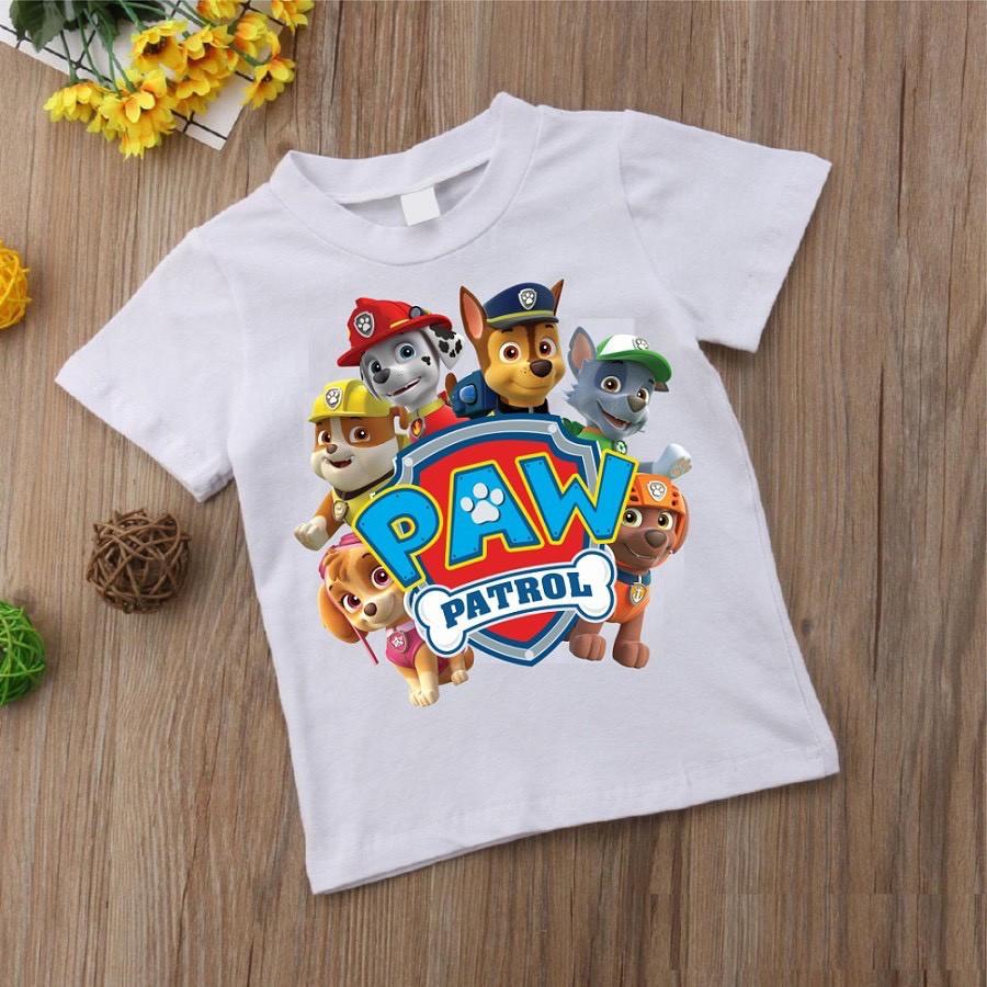 (VIDEO) Áo thun đội chó cứu hộ trẻ em | Áo Paw Patrol cho bé trai bé gái đẹp PA13 | Áo Chất Store