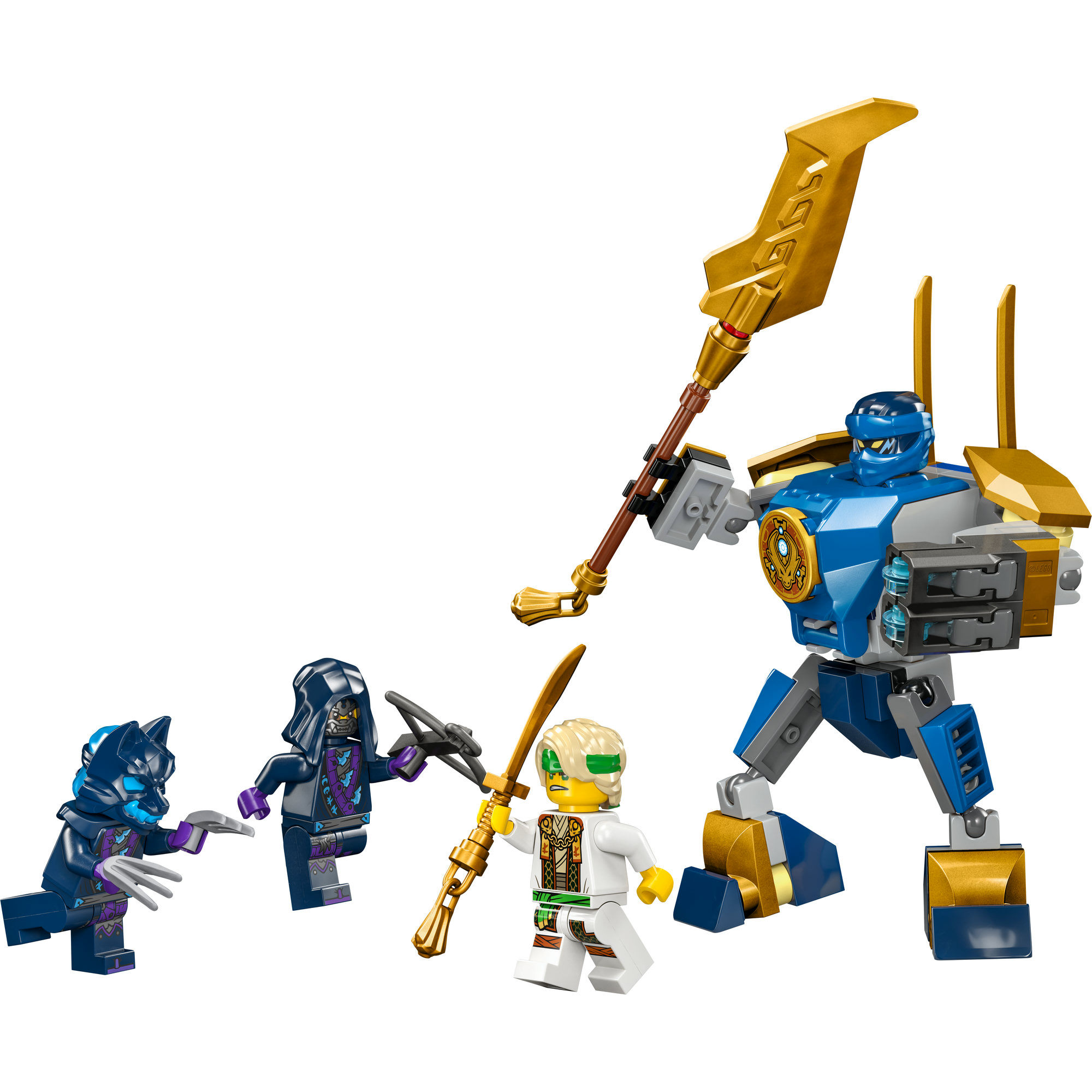 LEGO NINJAGO 71805 Đồ chơi lắp ráp Chiến giáp của Jay (78 chi tiết)