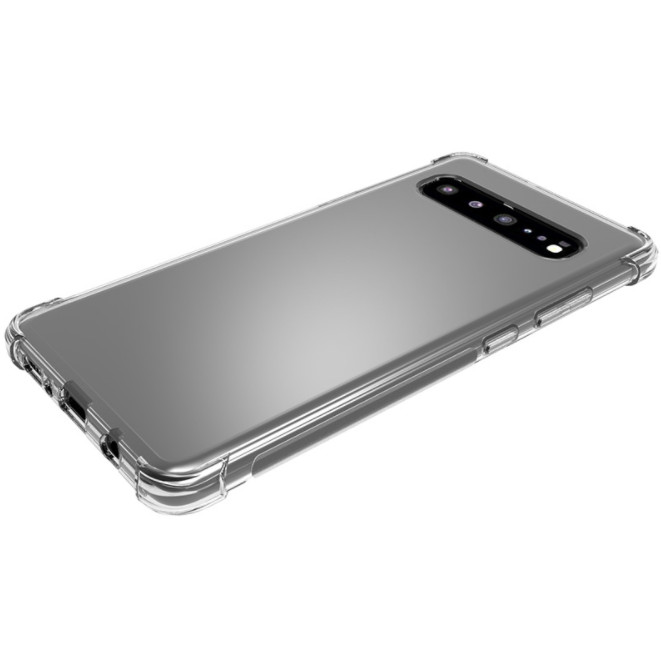 Ốp lưng dành cho Samsung Galaxy S10 5G bảo vệ camera, dẻo trong suốt, chống va đập - Hàng nhập khẩu