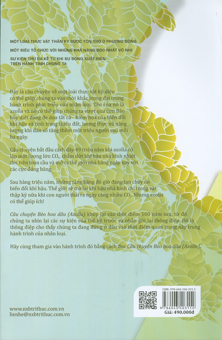 Câu Chuyện Bèo Hoa Dâu AZOLLA - Một Thông Điệp Từ Tương Lai