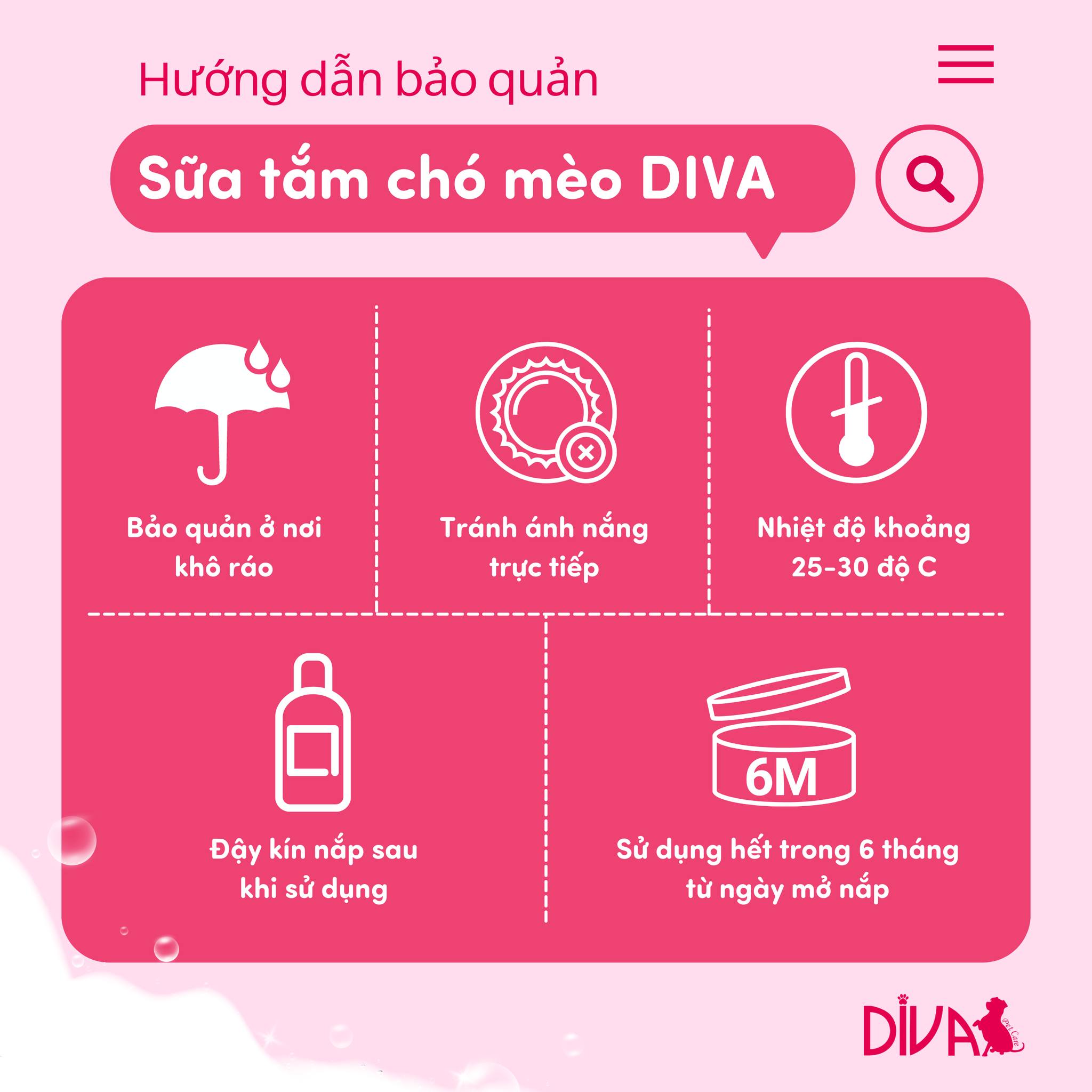 Gel Sữa Tắm Mèo Collagen Cao Cấp Anh Đào Diva Sakura - YonaPetshop