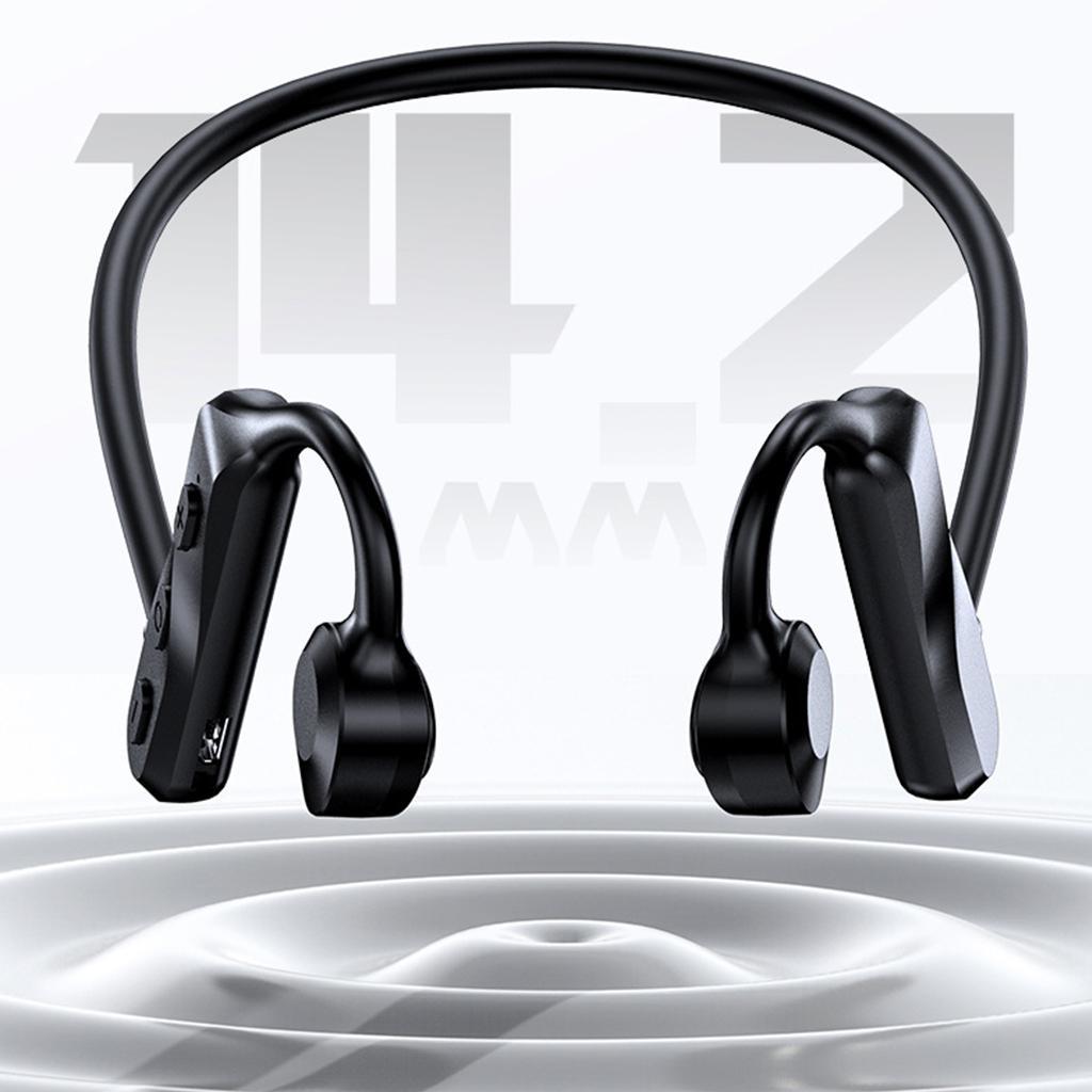 2x Bluetooth 5.0 Bone Conduction Headphone Voice Control Sweatproof