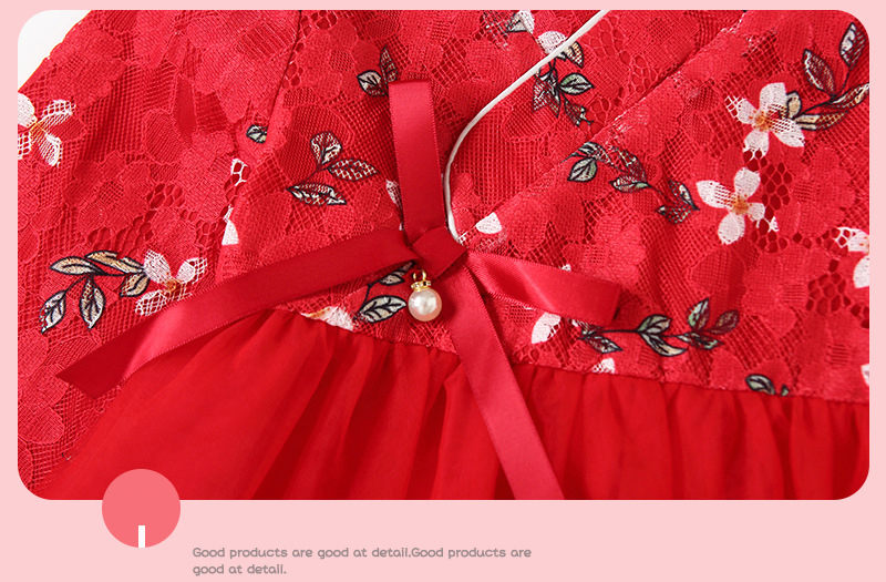 Váy Hanbok cách điệu bé gái, đầm kiểu công chúa xinh xắn, chân váy bồng nhẹ điệu đà, hàng IDEA cao cấp | MV08