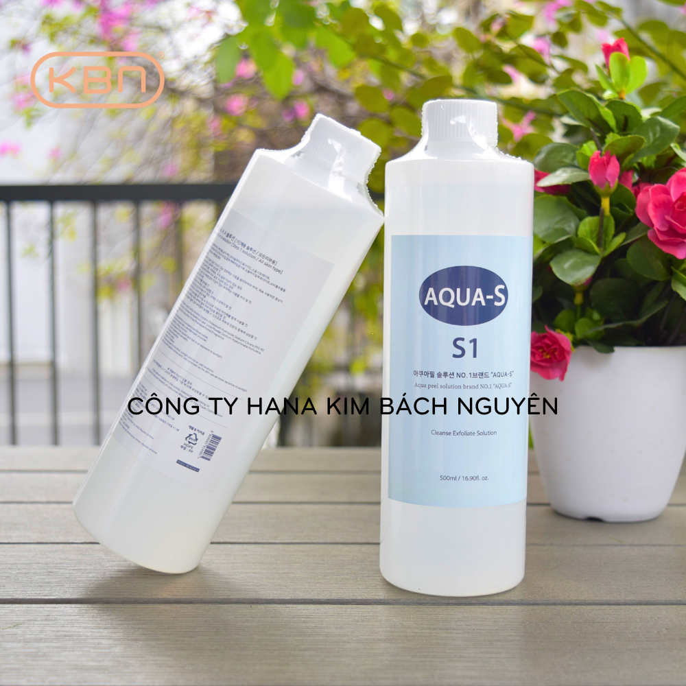 Dưỡng Chất S1 AHA Dưỡng Chất Tẩy Tế Bào Chết Dành Cho Da Khô AQUA-S 500ml