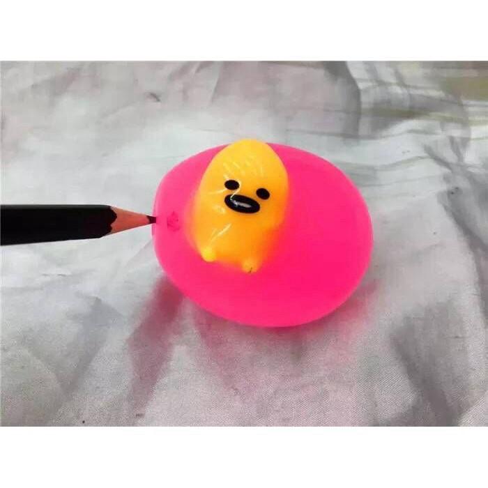 GUDETAMA SQUIShY trút giận trứng biến thái trứng gà trút giận mochi slime squishy