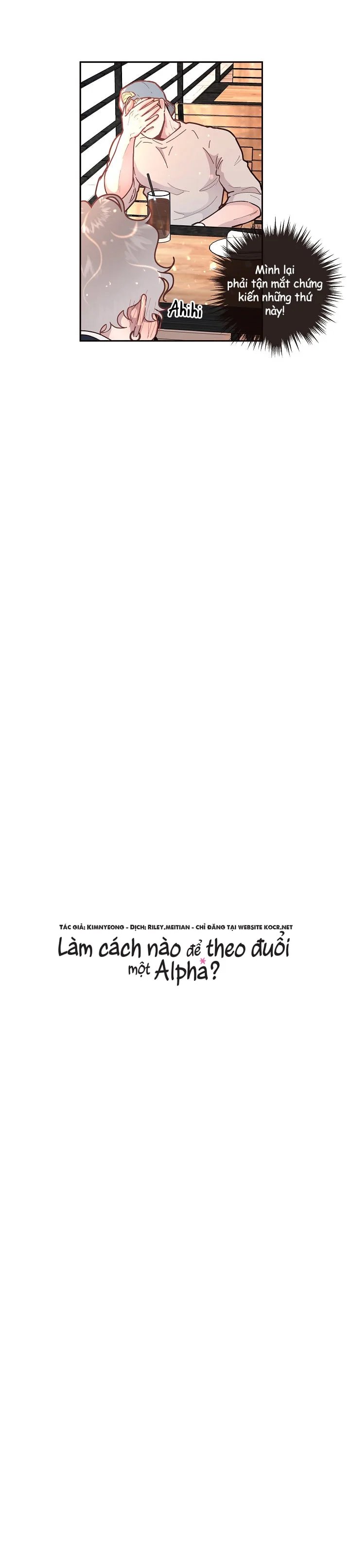 làm cách nào để theo đuổi một alpha? chapter 37 5