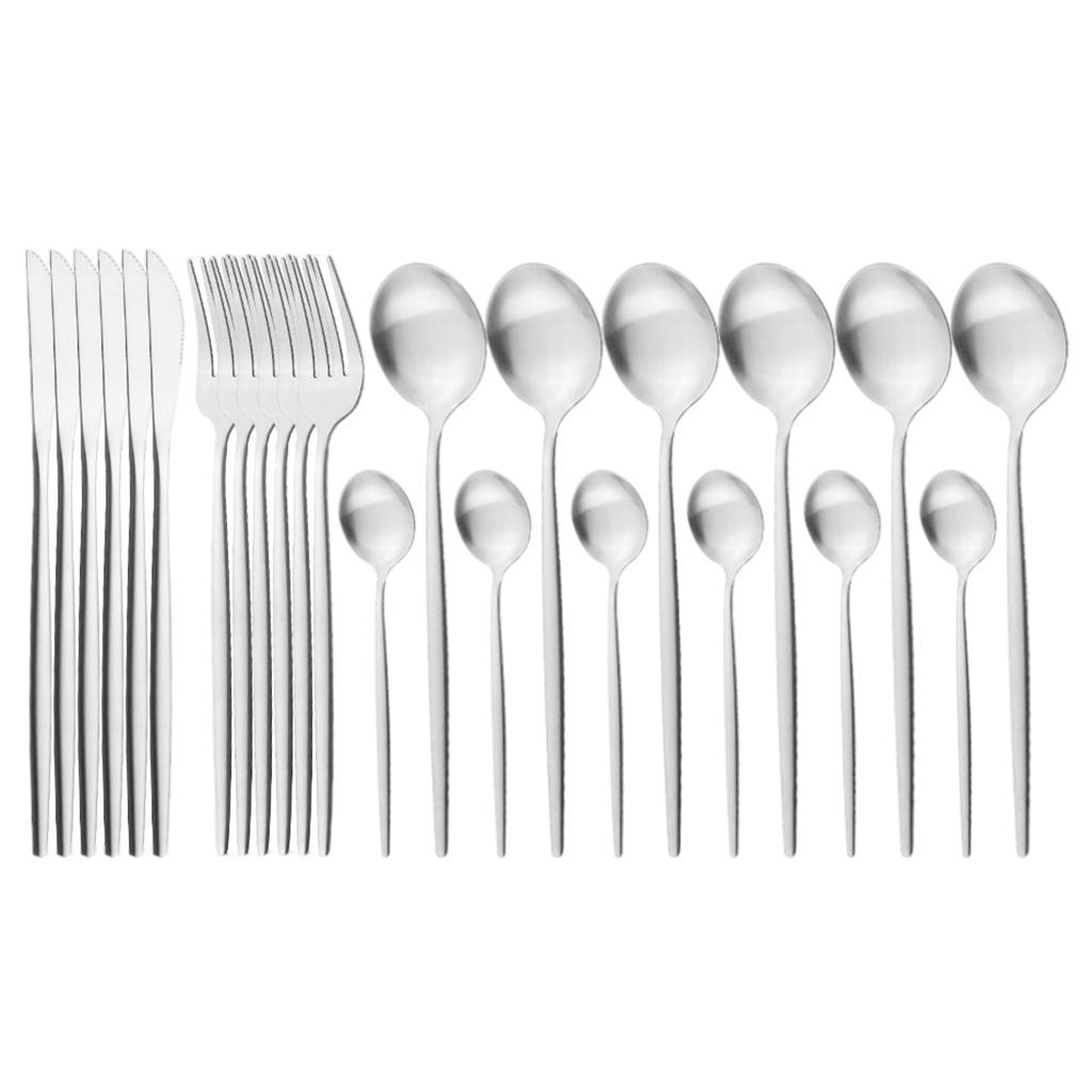 Cutlery Set Stainless Flatware Eating Tableware Cutlery