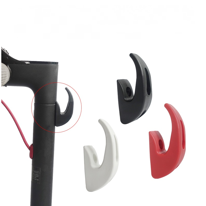 Móc treo đầu xe tay ga cho Ninebot F Series F20 F30 F40 Công cụ xe tay ga điện Hook Skateboard Storage HOÀN TOÀN PHỤ KIỆN Color: White Scooter Hook
