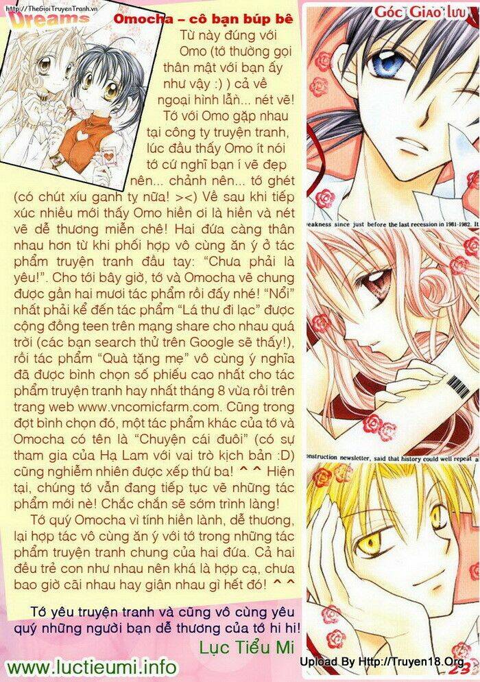 tạp chí dream chapter 8 22